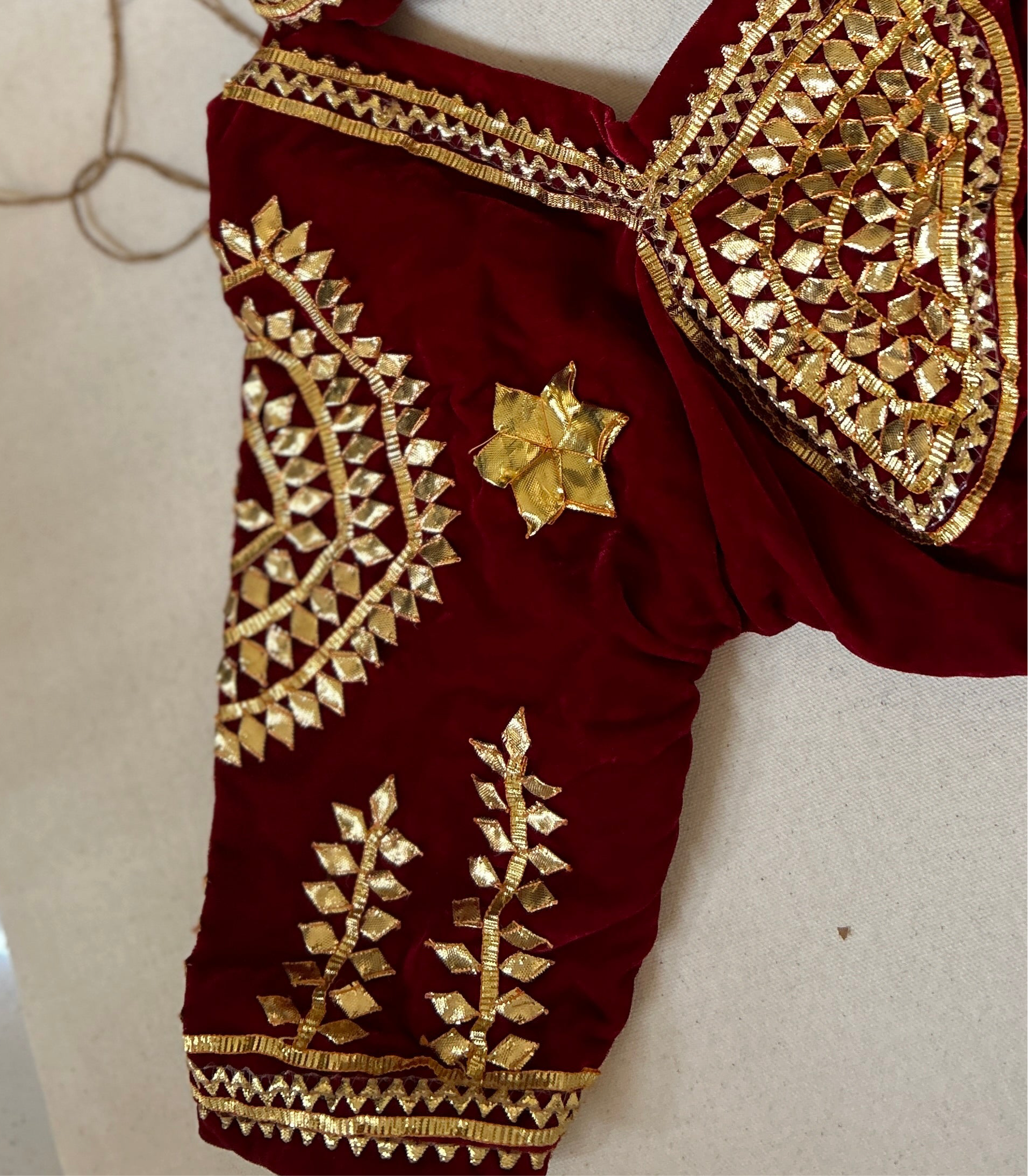 Red Velvet Angi Blouse