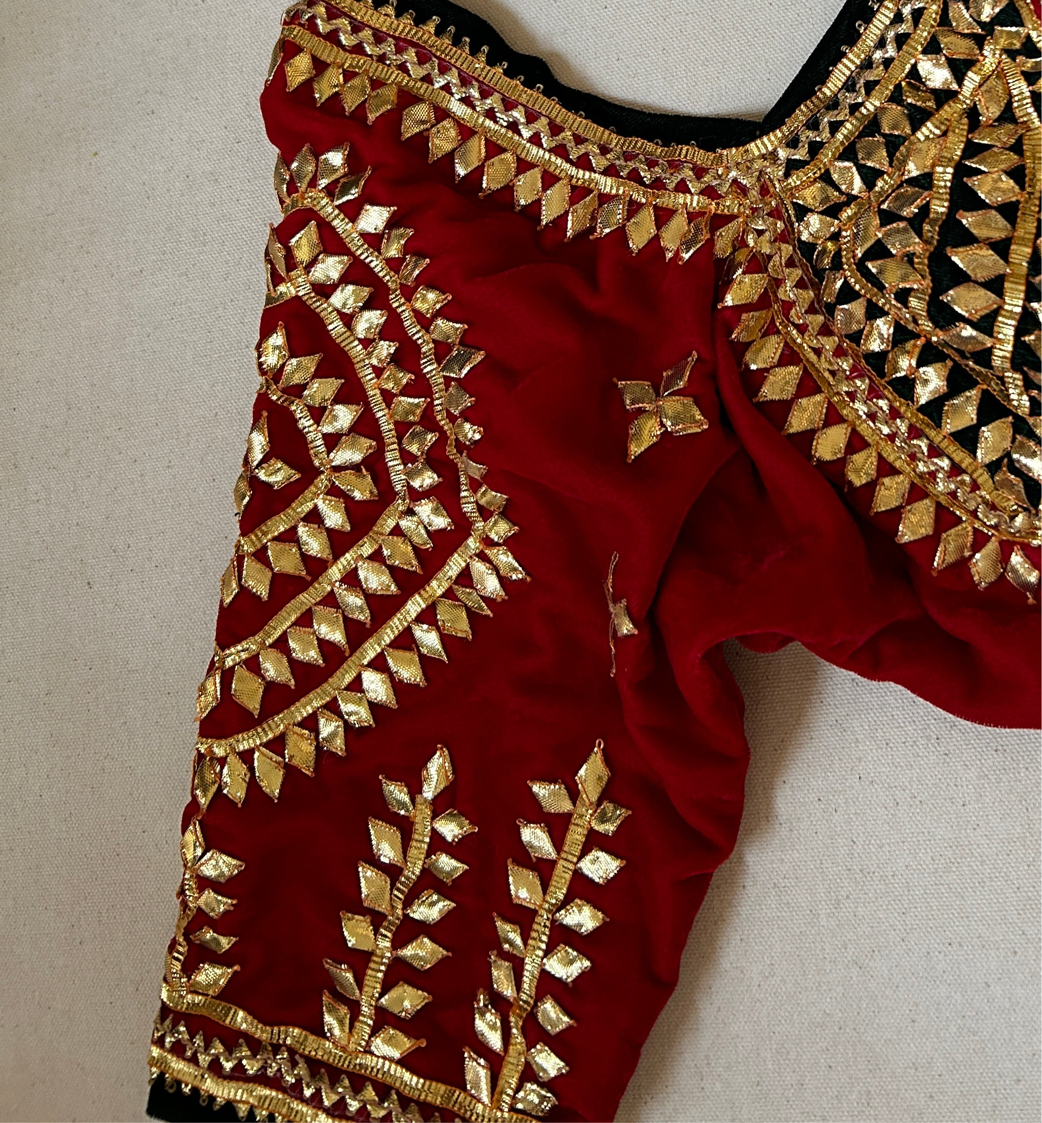 Red Velvet Angi Blouse