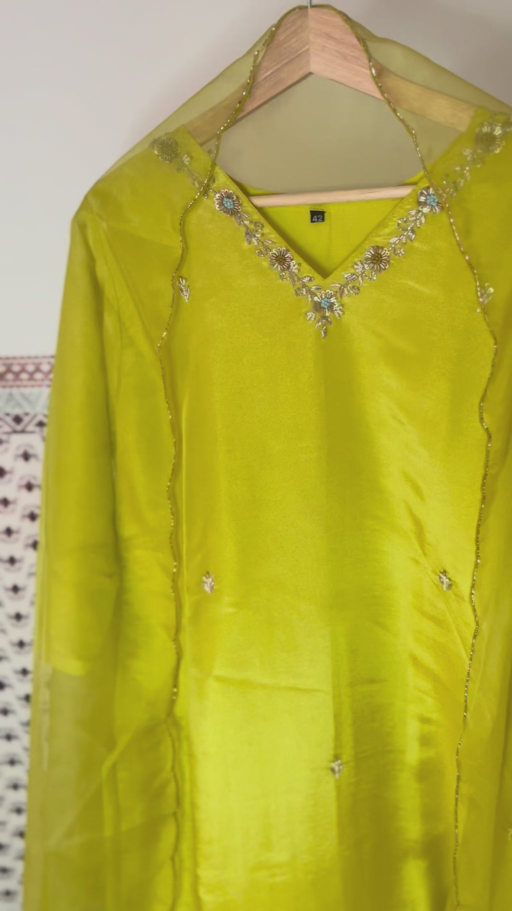 Shimmer Silk 3 Piece Suit